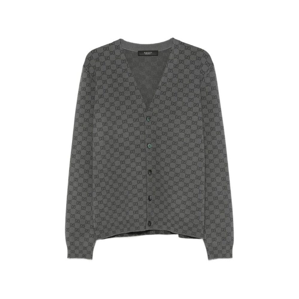 Gucci Grey Sweaters & Knitwear - Cardigans Men